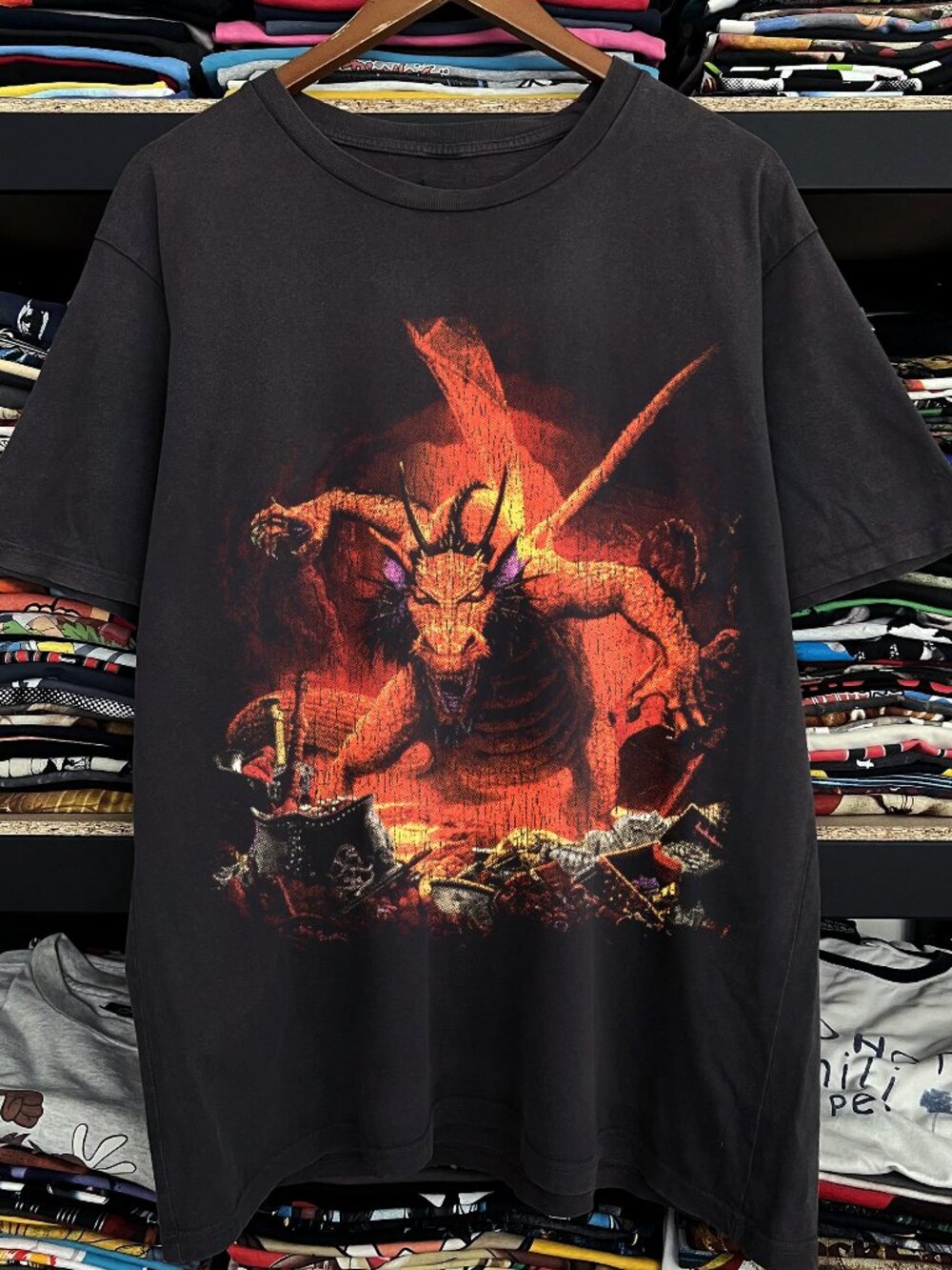 DD Dragon Washed Black Tee